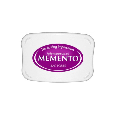 Tampón de tinta Memento Pad Lilac Posies de Tsukineko Tampón de tinta Memento Pad Lilac Posies de Tsukineko
