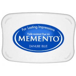 Tampón de tinta Memento Pad Danube Blue de Tsukineko