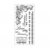 English Rose Black Rub-Ons