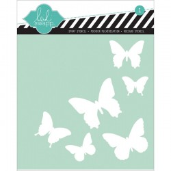 Template 6X6 - Butterfly