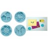 Clay Silicone Mold - Cheerful Flower