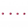 Mini remaches fucsia
