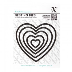 Xcut Nesting Dies - Heart