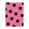 Fieltro estampado - Large Dot Candy Pink