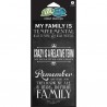 Clear Stamps Crazy Family