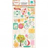 Summer Bliss Chipboard Accents