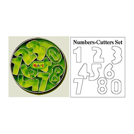 Cortador set - Numbers