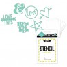 Mini Stencils Kit - Shapes