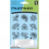 Crazy Paisley Inchie Clear Stamps