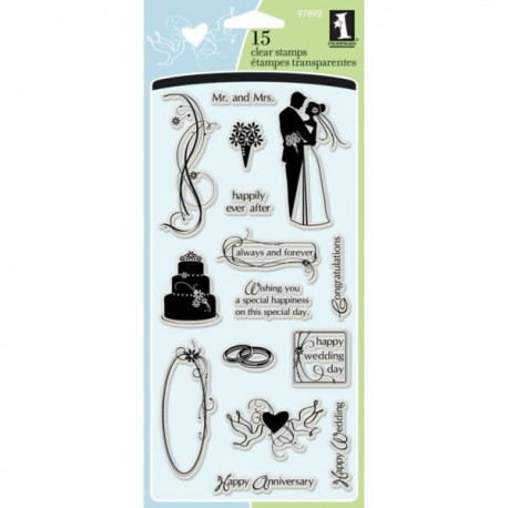 Mariage Clear Stamp