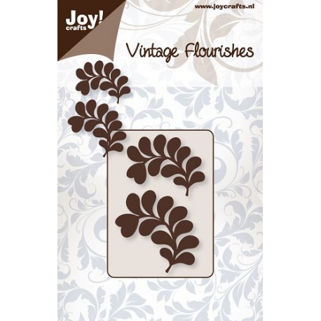 Troquel Vintage Flourishes Hojas Troquel Vintage Flourishes Hojas