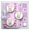 Set sellos acrilicos Bear Farandole