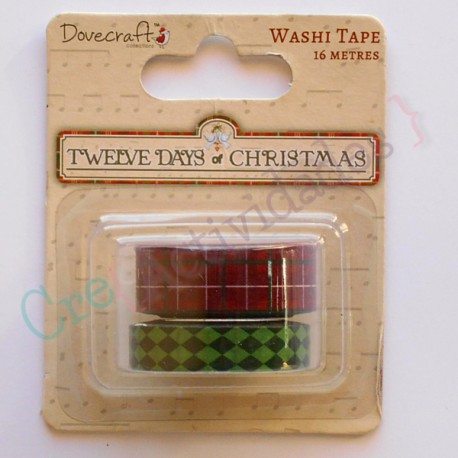 Twelve Days of Christmas Washi tape