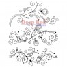 Sello Cling - Bordes Doodle