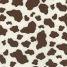 Fieltro Estampado - Vaca Marrón