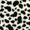 Fieltro Estampado - Vaca Negro