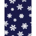 Fieltro Estampado - Copos fondo azul