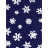 Fieltro Estampado - Copos fondo azul