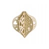 Silueta Madera 3D Gota navideña