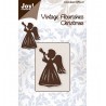 Troquel Vintage Flourishes Angel y Trompeta