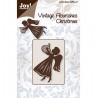 Troqueles Vintage Flourishes Angel y Harpa