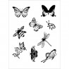 Clear Stamps Flying Friends