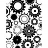 Embossing Folder - Steam Punk Gears