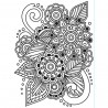 Embossing folder - Henna