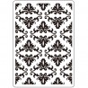 Embossing Folder - Fleur De Lis Background