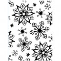 Embossing folder - Snowflakes Assorted