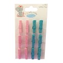 Tiny Tatty Teddy Girl Wooden Pegs