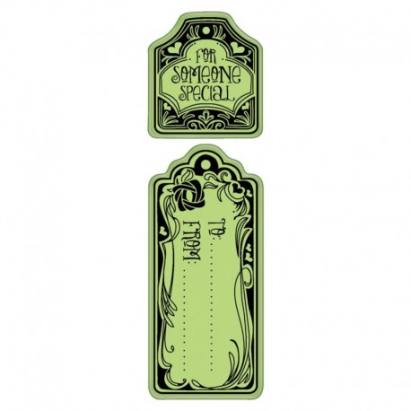 To & From - Cling mini Stamp