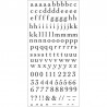 Rub-On Alphabet