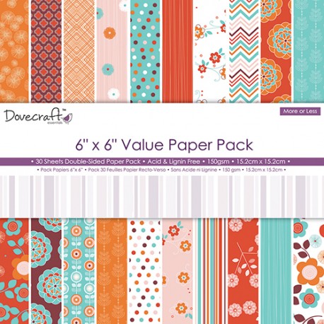 More or Less 15X15 Paper Pack More or Less 15X15 Paper Pack