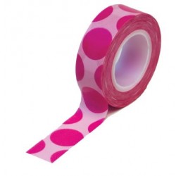 Trendy Tape - Mega Dot Pink