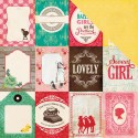 Jack & Jill Girl - 3"X4" Journaling Cards
