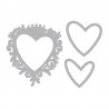 Framelits Die Set  - Frame, Heart with Crown