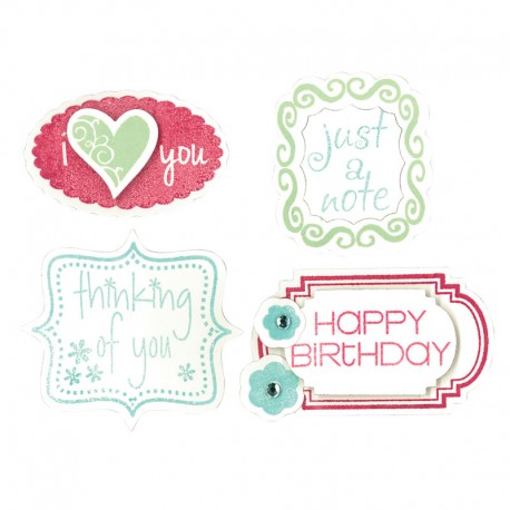 Framelits Die Set 8ud - Birthday & Frames Framelits Die Set 8ud - Birthday & Frames
