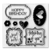 Framelits Die Set 8ud - Birthday & Frames