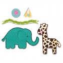 Thinlits Die Elephant and giraffe