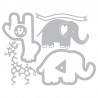 Thinlits Die Elephant and giraffe