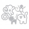 Thinlits Die Lion and Monkey