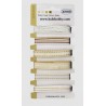 Set  6 cintas x1m White Dream.