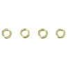 100 Mini Ojales Oro