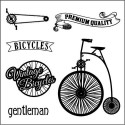 Sellos Acrílico Vintage Bicycle