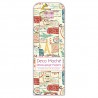 Papel decorado para la técnica del decoupage Deco Maché first Edition Travel Stamps