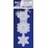 Set de 3 troqueles Copo de nieve