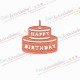 Xcut Mini Die - Happy Birthday