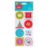 Stickers Folk Christmas