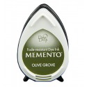 Tampón de tinta Memento Dew Drop Olive Grove de Tsukineko